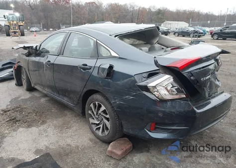 2016 Honda Civic Ex from USA, damaged, VIN 19XFC2F79GE245687